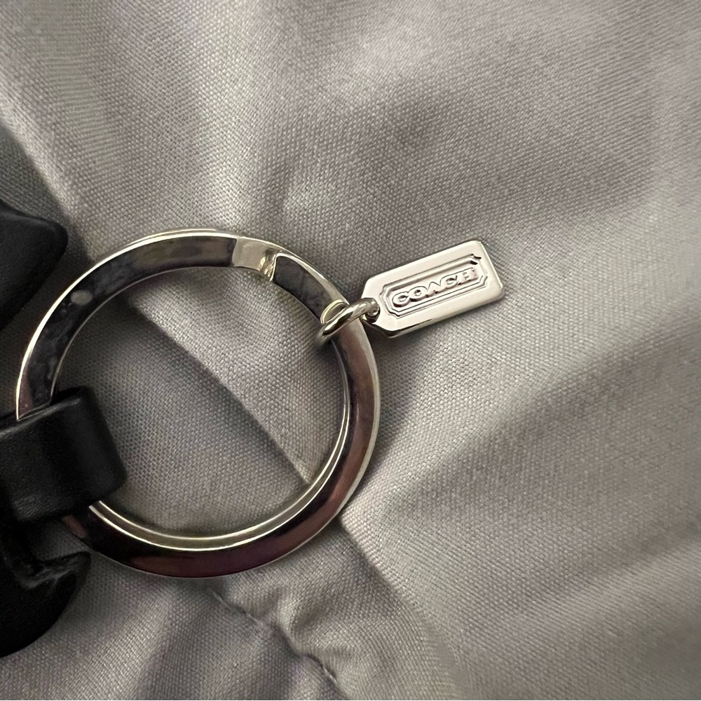 Coach Y2K Black Scottie Dog Charm Keychain - Picture 2 of 4